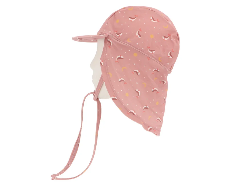 Gorro Playa Bebé Whale Whale Pink