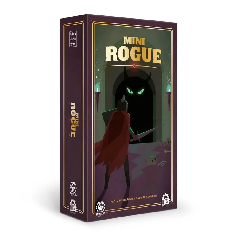 Mini Rogue - Juego de mesa - Tranjis - 1-2 jugadores - 14+ años - 30 min