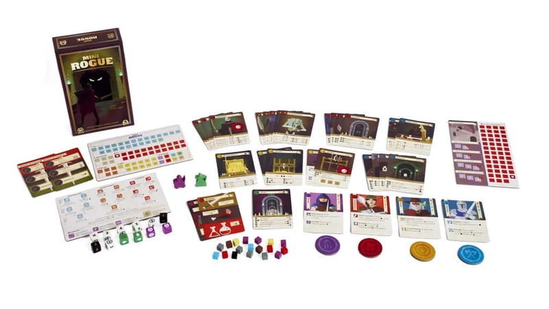 Mini Rogue - Juego de mesa - Tranjis - 1-2 jugadores - 14+ años - 30 min