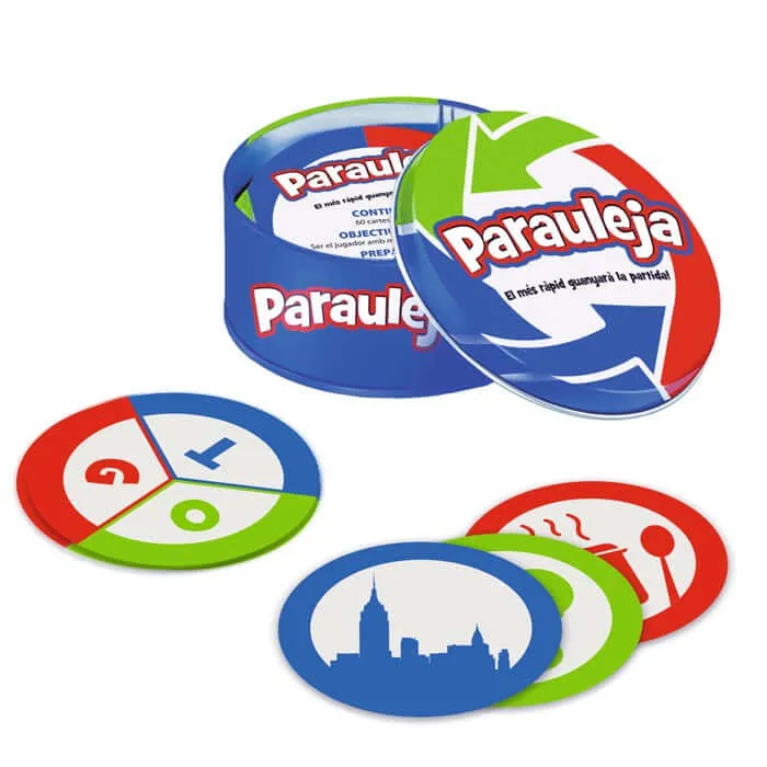 Parauleja - Juego de mesa - Ludilo - 2-5 jugadores - 6+ años - 10 min