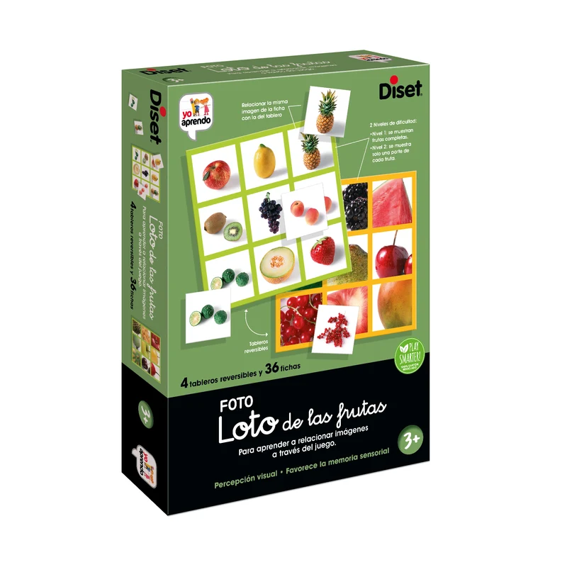 Yo Aprendo - Loto Photo Fruits