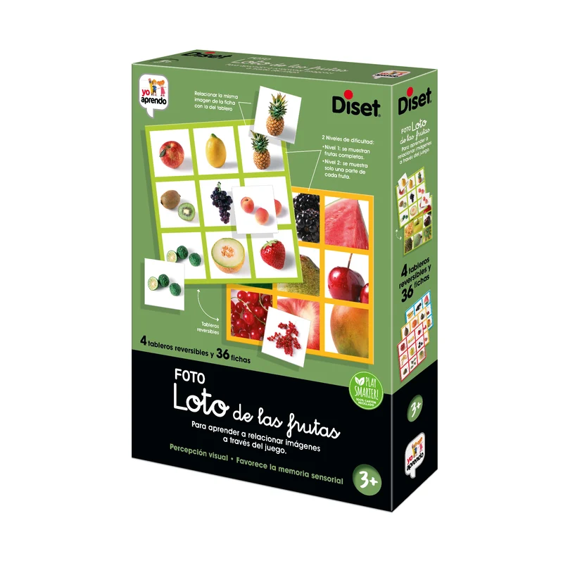 Yo Aprendo - Loto Photo Fruits