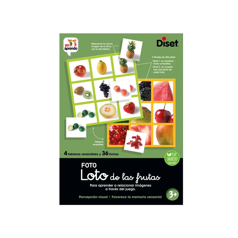 Yo Aprendo - Loto Photo Fruits