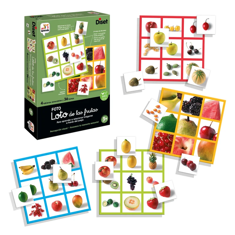 Yo Aprendo - Loto Photo Fruits