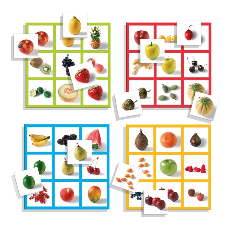 Yo Aprendo - Loto Photo Fruits