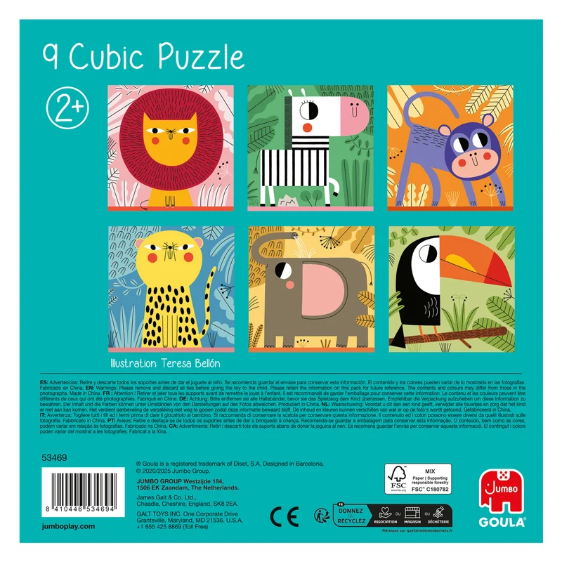 Goula - 9 Cubic Puzzle