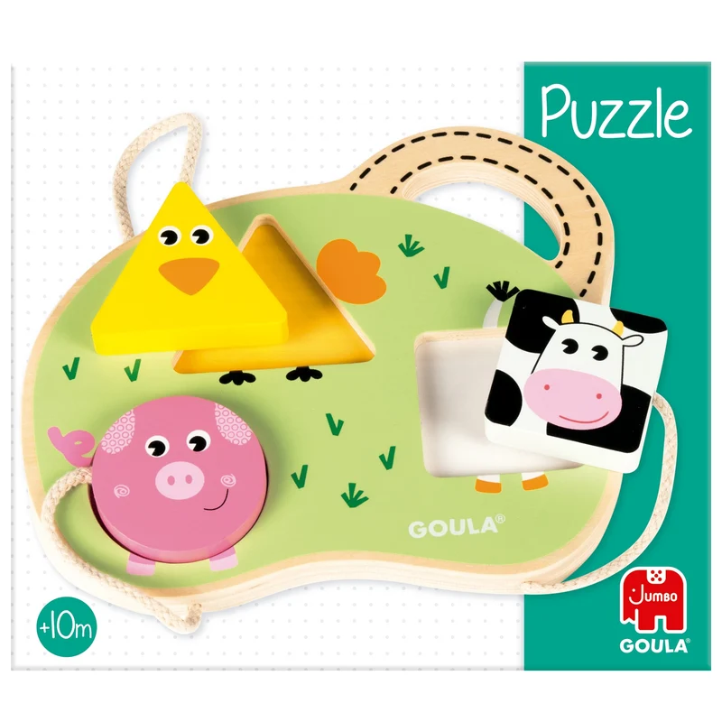 Goula - Farm Animals Puzzle