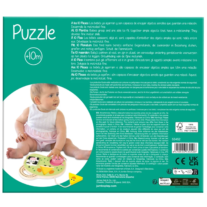 Goula - Farm Animals Puzzle