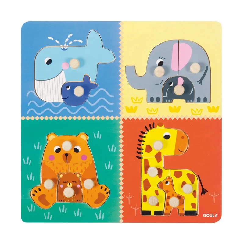 Goula - Mum & Babies Puzzle