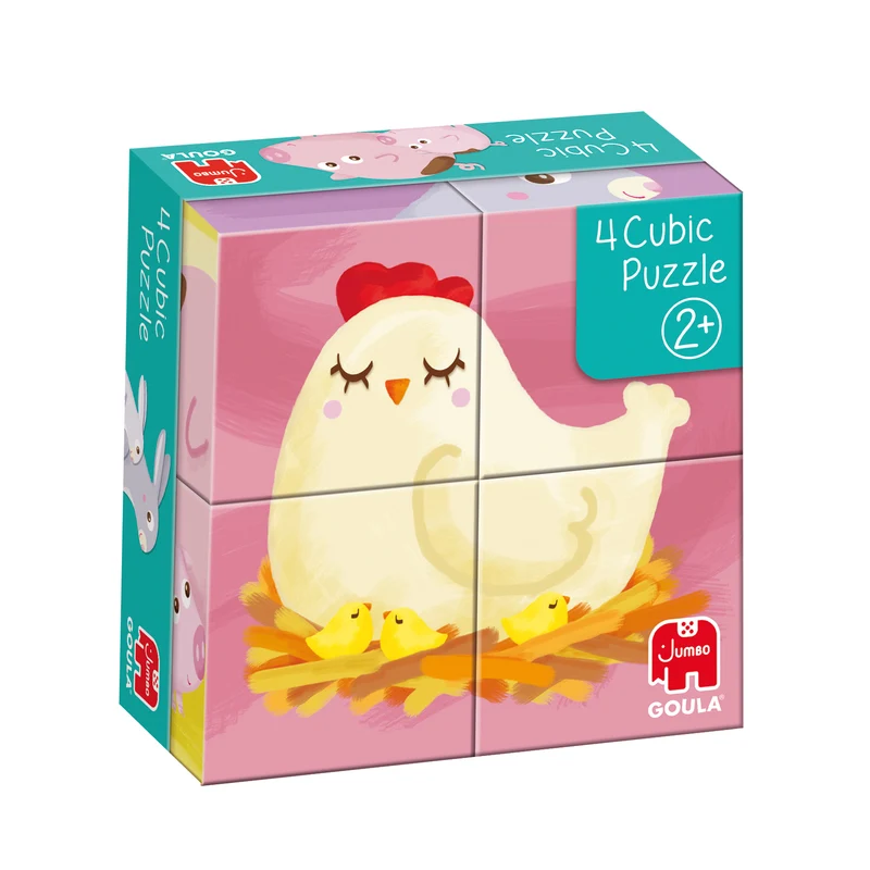 Goula - 4 Cubic Puzzle