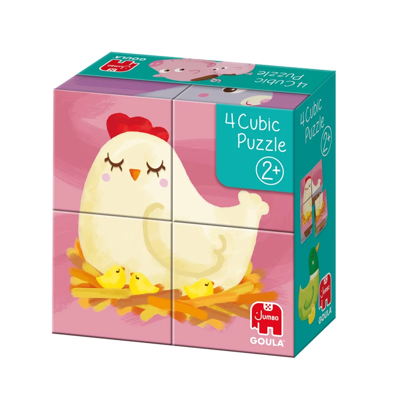 Goula - 4 Cubic Puzzle