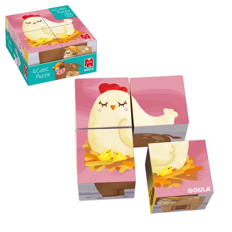 Goula - 4 Cubic Puzzle