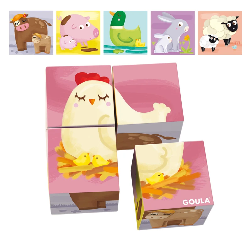 Goula - 4 Cubic Puzzle