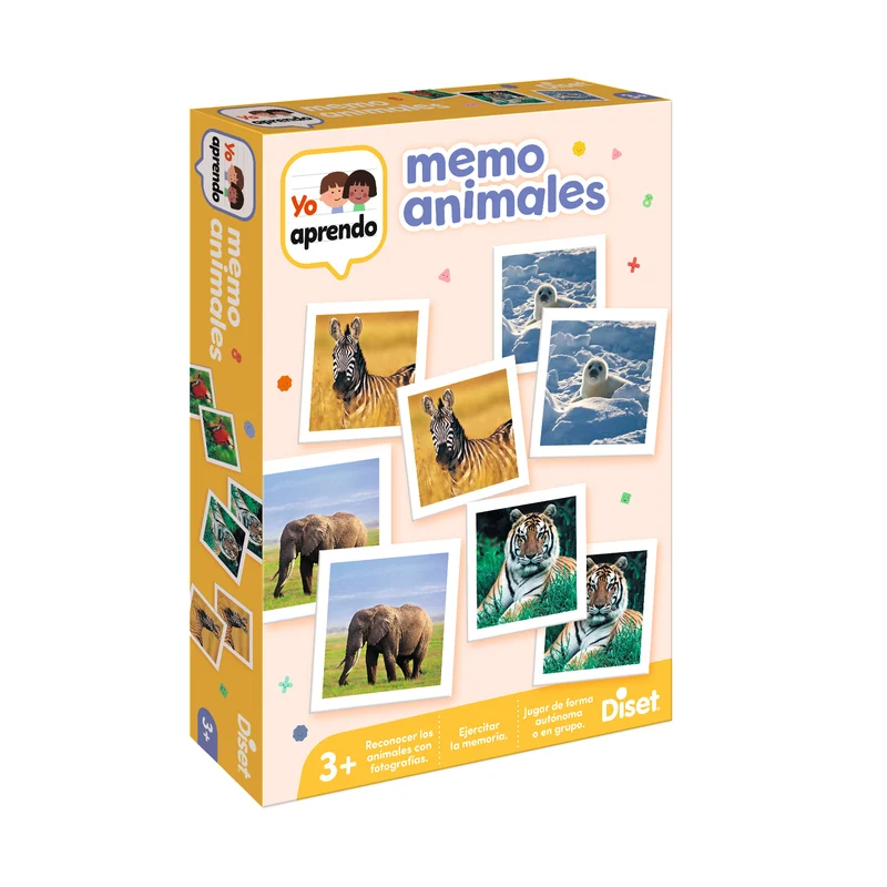 Yo Aprendo - Memo Photo Animals