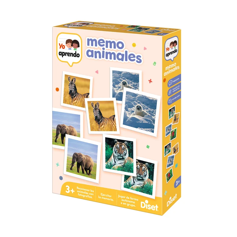 Yo Aprendo - Memo Photo Animals