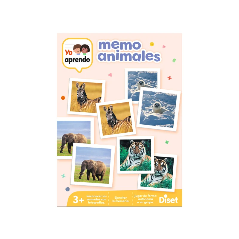 Yo Aprendo - Memo Photo Animals