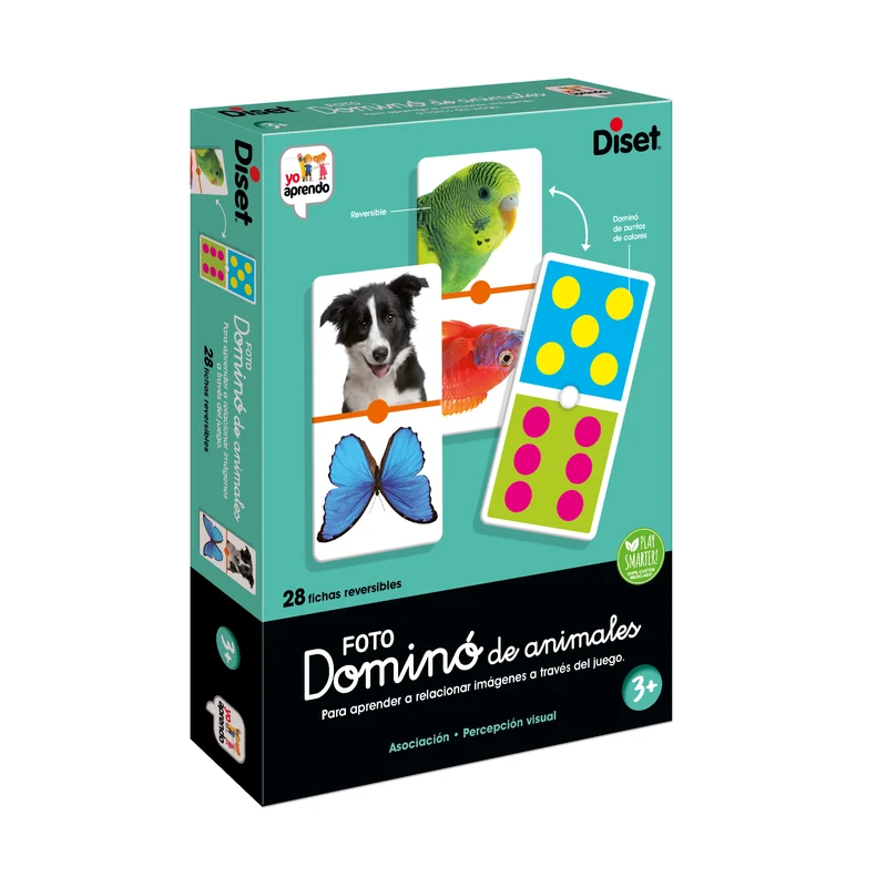 Yo Aprendo - Domino Photo Animals