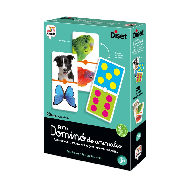 Yo Aprendo - Domino Photo Animals