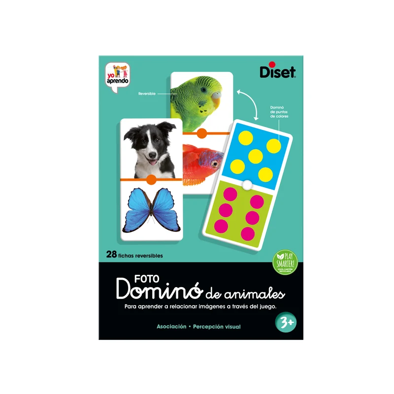 Yo Aprendo - Domino Photo Animals