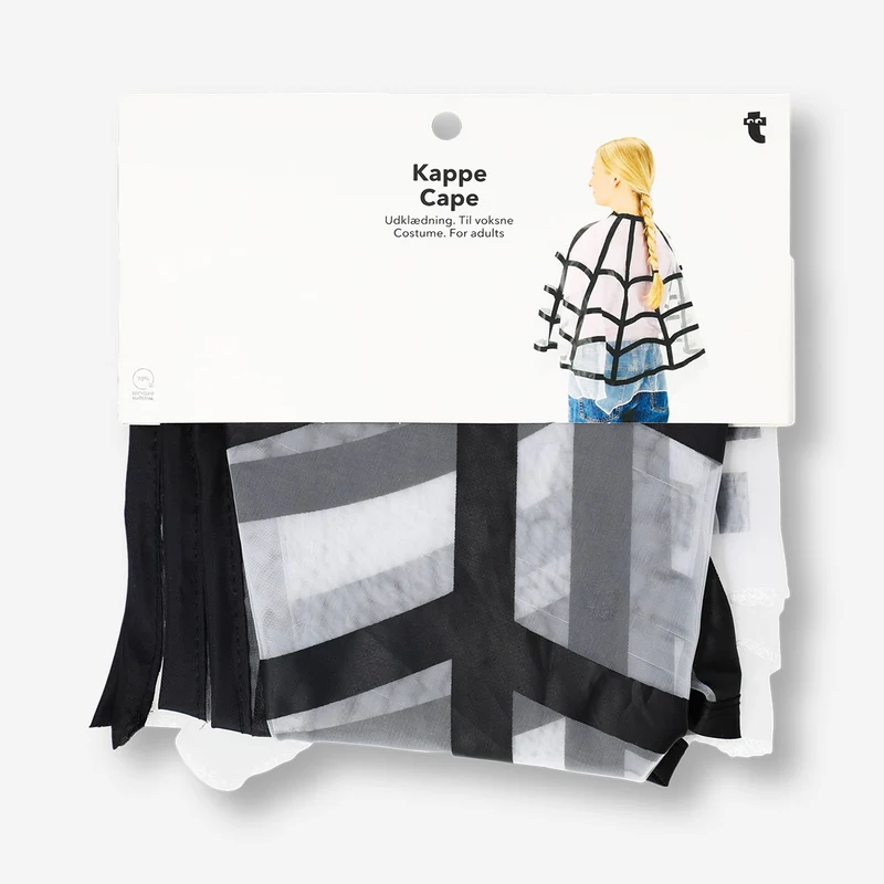 Spiderweb costume cape - For adults