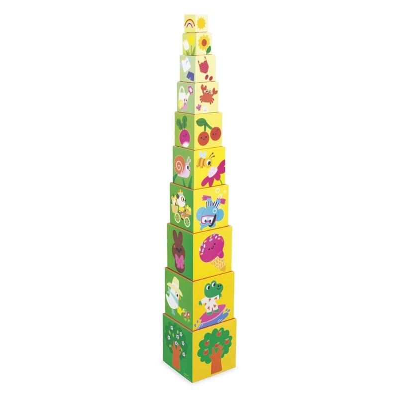 Piramide cuadrada Las 4 Estaciones · Janod