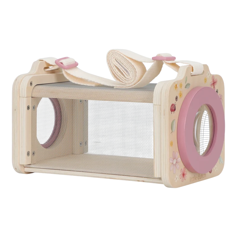 Caja para insectos con lupa Fairy Garden FSC · Little Dutch