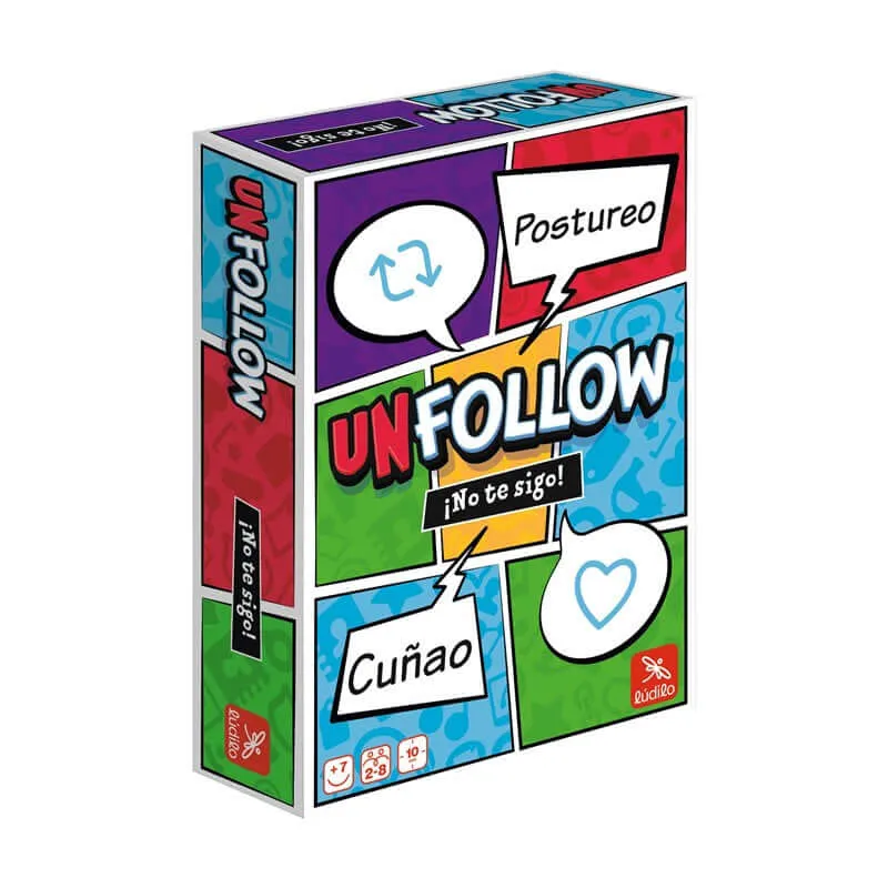 Unfollow - Juego de mesa - Ludilo - 3-10 jugadores - 8+ años - 30 min