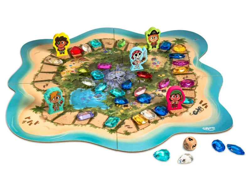 PESKY ISLAND - Juego de mesa - Cayro - 2-4 jugadores - 3-6 años - 15 min