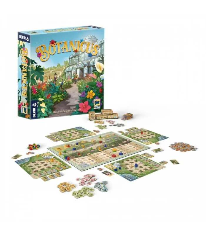 Botanicus - Juego de mesa - Devir - 2-4 jugadores - 10+ años - 45-60 min