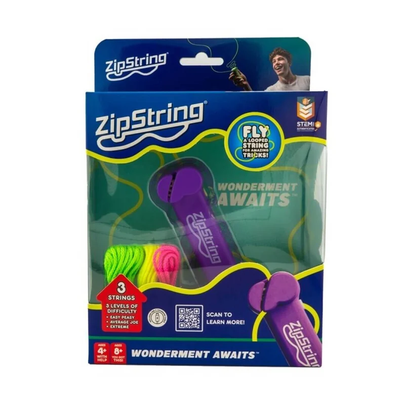 ZipString Violeta - Domina la cuerda y haz trucos sorprendentes