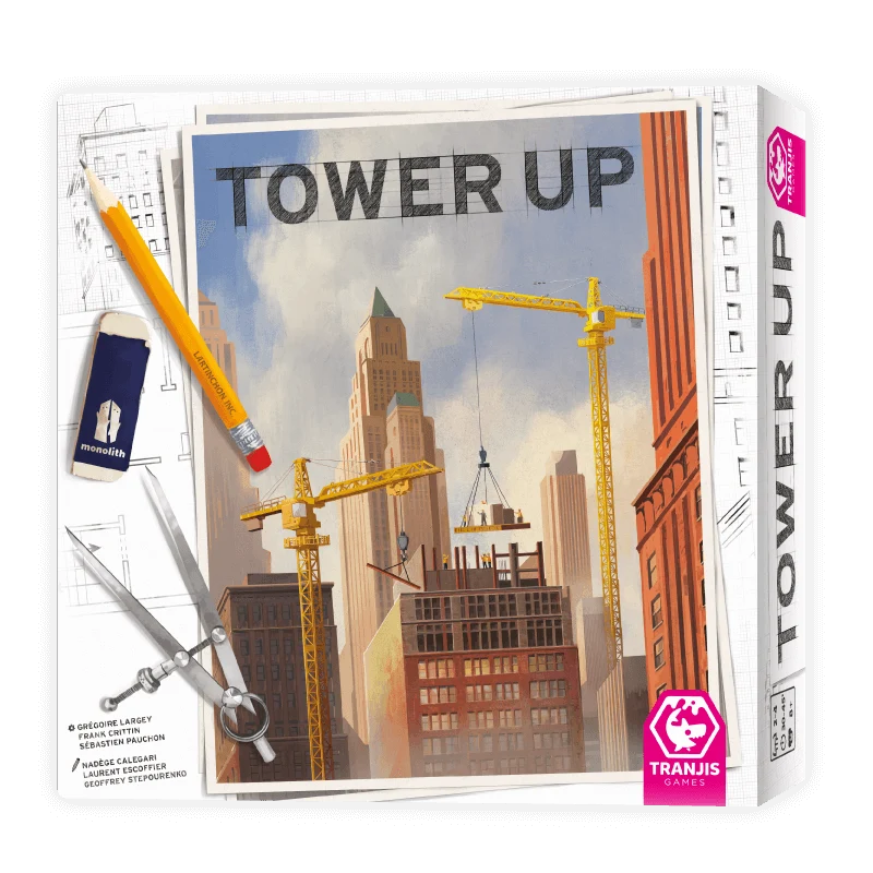 Tower Up - Juego de mesa - Tranjis - 2-4 jugadores - 8+ años - 30-40 min