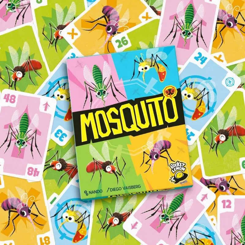 Mosquito - Juego de mesa - ROCKET LEMON - 3-6 jugadores - 8+ años - 15 min