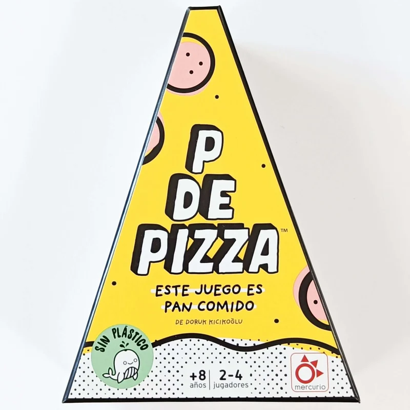 P de Pizza - Juego de mesa - Mercurio - 2-4 jugadores - 8+ años - 15 min
