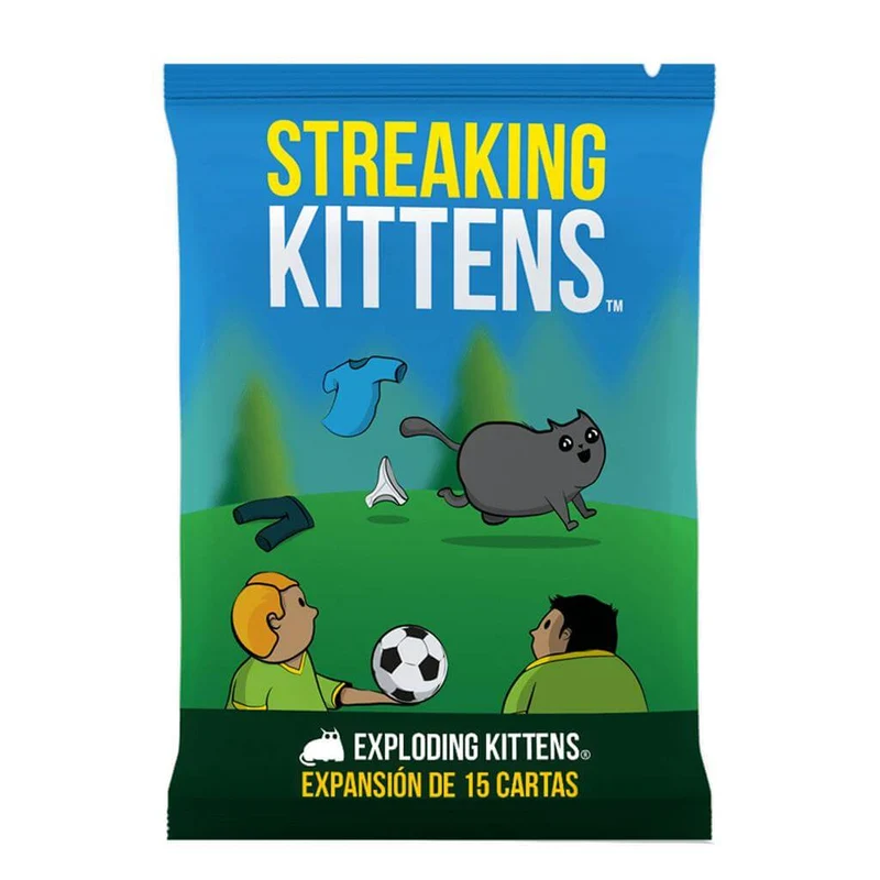 Streaking Kittens - Expansión - Exploding Kittens - 2-10 jugadores - 7+ años - 15 min