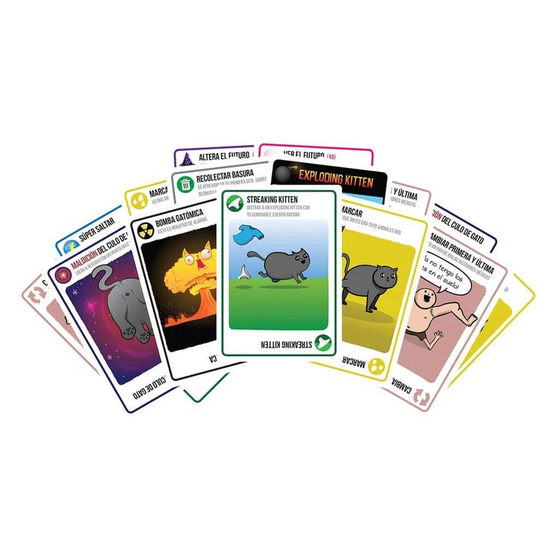Streaking Kittens - Expansión - Exploding Kittens - 2-10 jugadores - 7+ años - 15 min