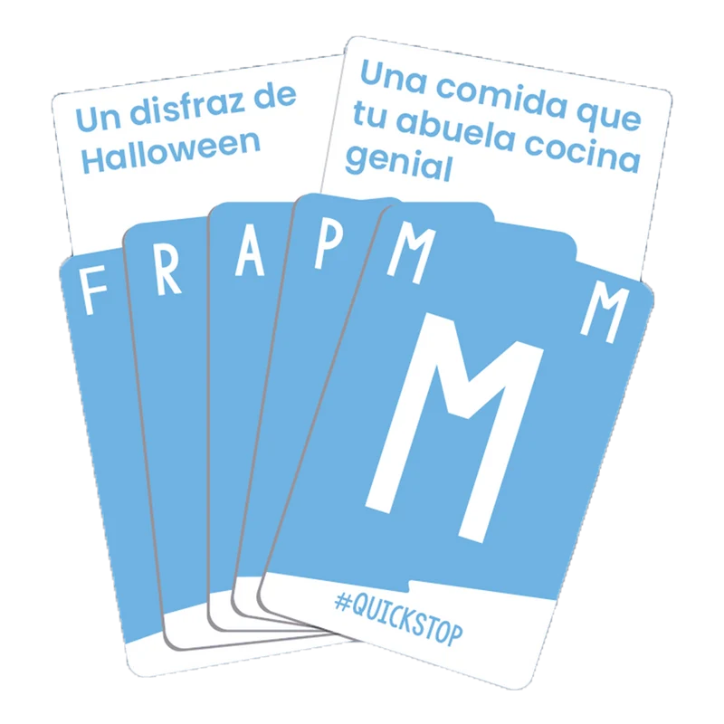 Quick Stop Family - Juego de mesa - ATM Gaming - 2-7 jugadores - 6+ años - 15 min