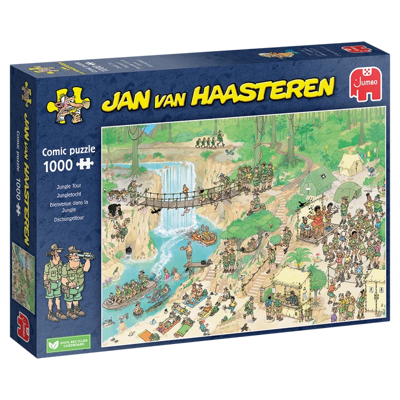 Jan van Haasteren - Jungle Tour (1000 pieces)