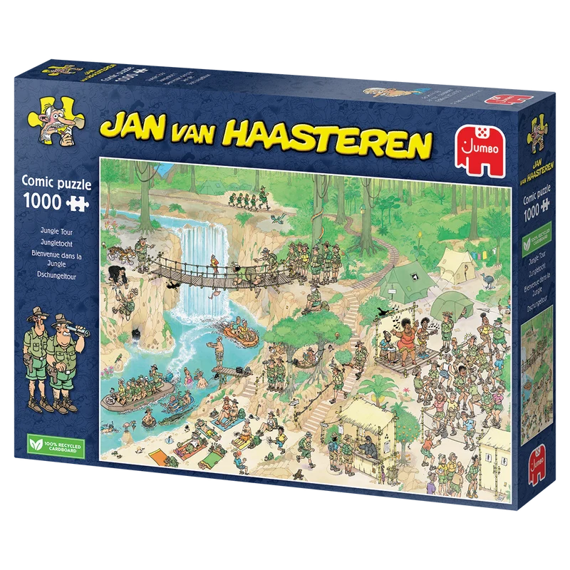 Jan van Haasteren - Jungle Tour (1000 pieces)