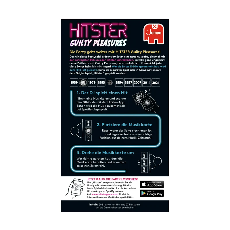 Hitster - Guilty Pleasures (DACH)