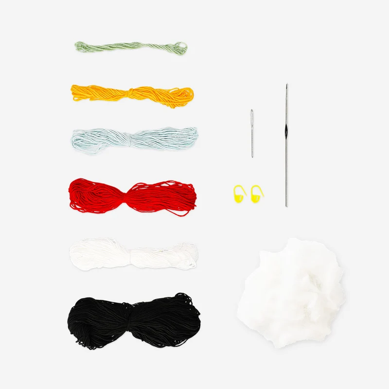 DIY crochet penguin
