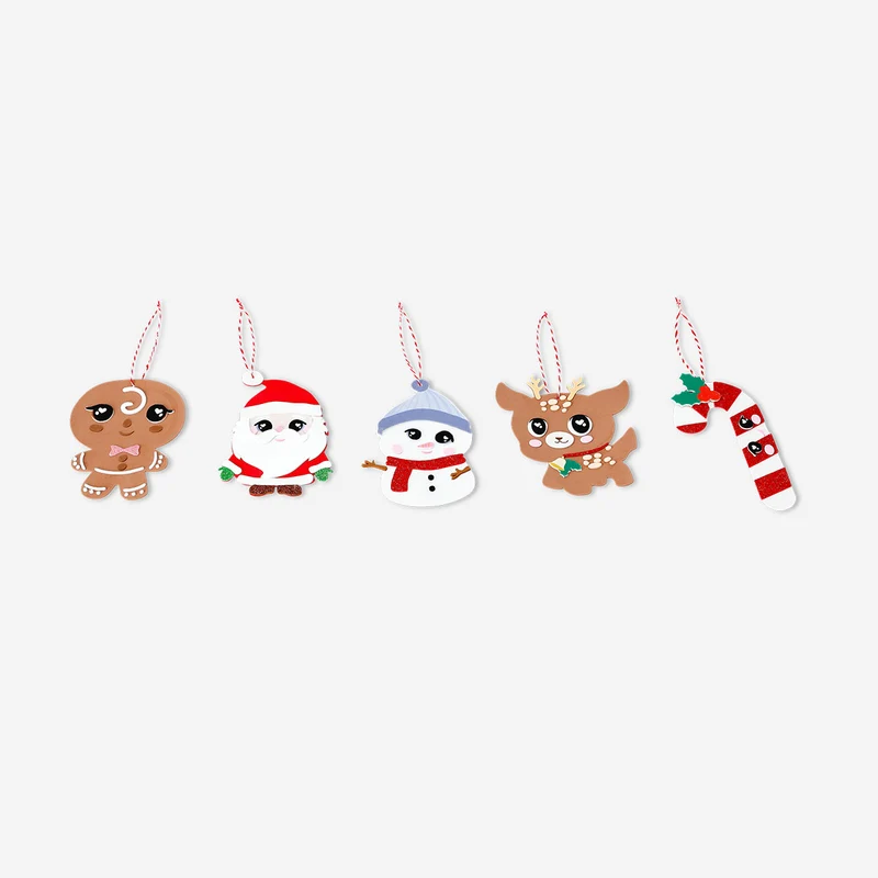 DIY Christmas foam figures - 15 pcs