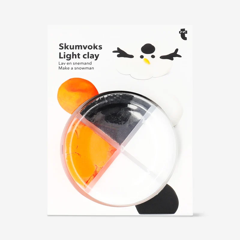 Light clay set - Snowman