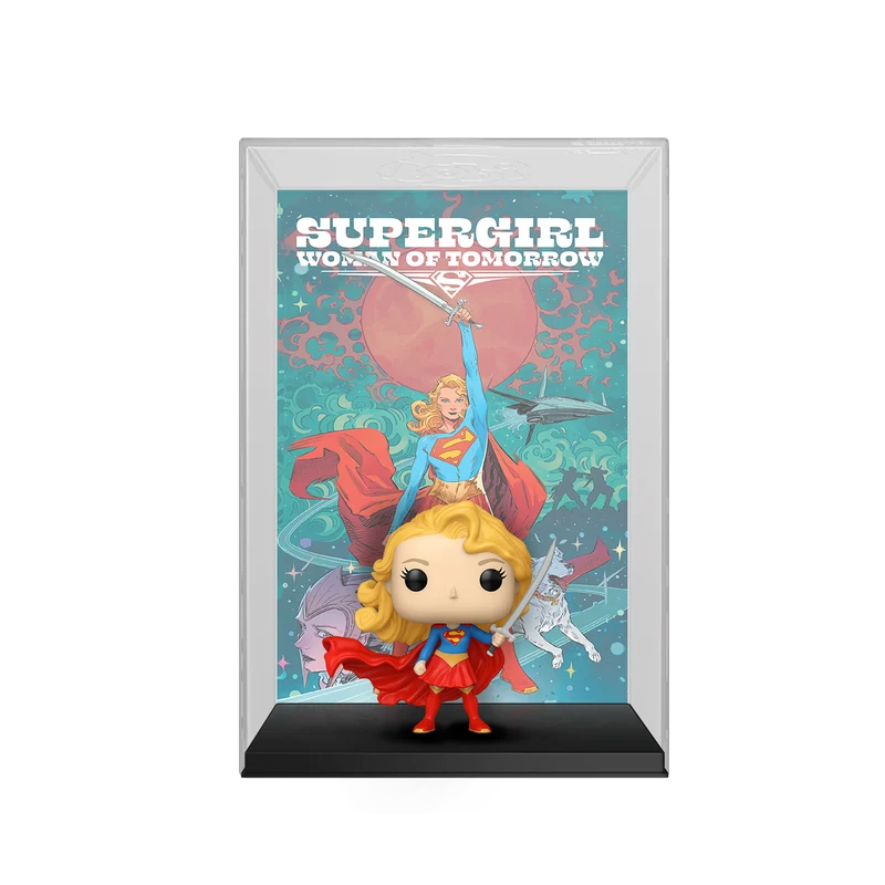 Funko Pop Comic Cover: Dc - Supergirl - Mujer del Mañana