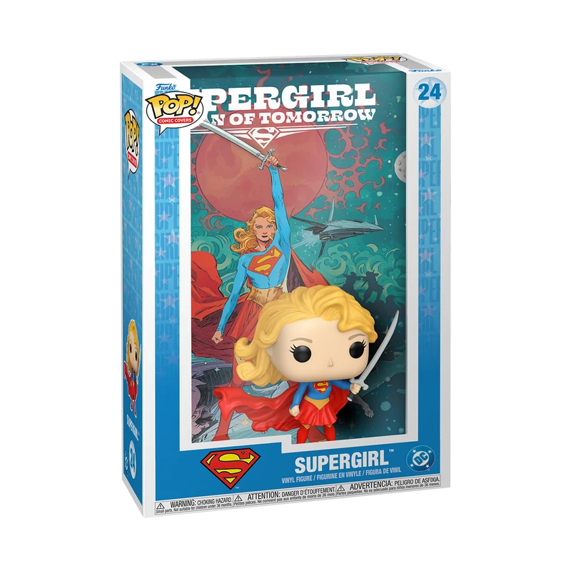 Funko Pop Comic Cover: Dc - Supergirl - Mujer del Mañana