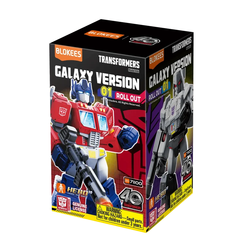 Blokees Transformers Galaxy Series: 01 Roll out Figura Sorpresa 71100