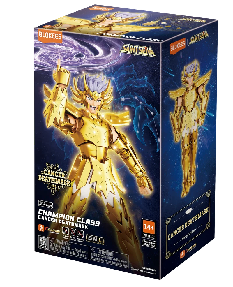 Blokees Saint Seiya Champion Class: Mascara de la Muerte Cancer version Manga 75012