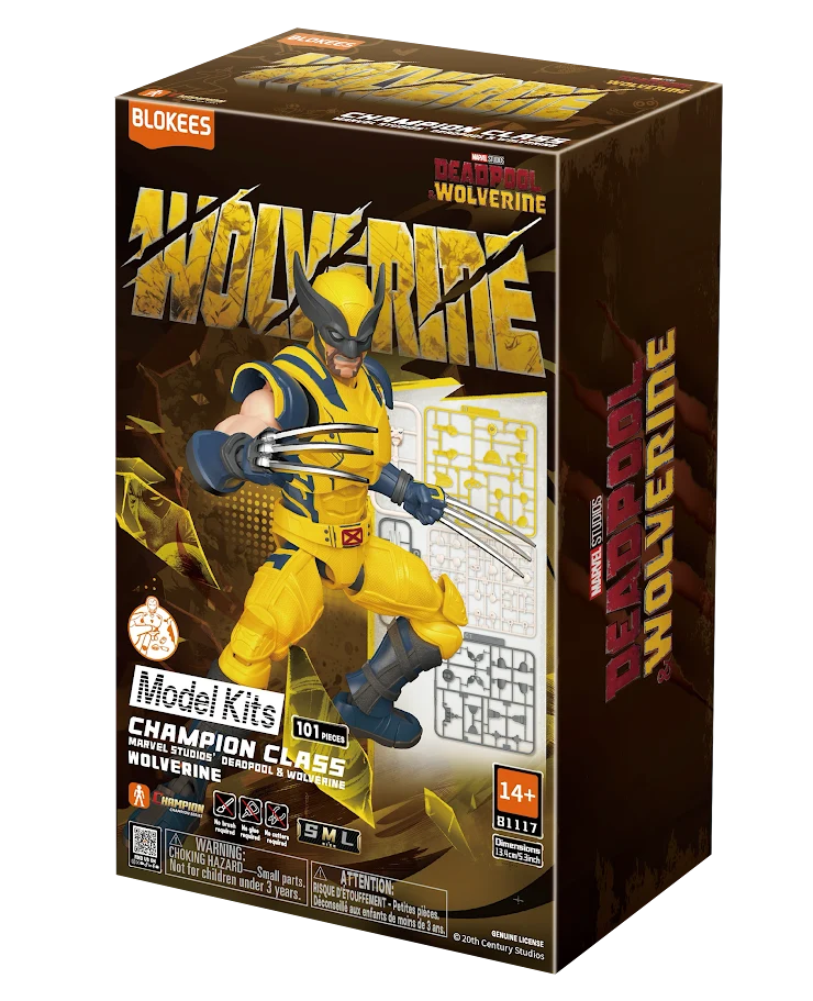 Blokees Marvel Infinity Saga Champion Class: Deadpool & Wolverine - Wolverine 81117