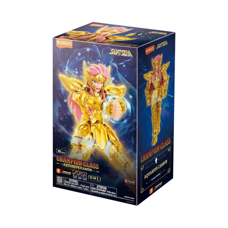 Blokees Saint Seiya Champion Class: Camus de Acuario Manga Setting 75009