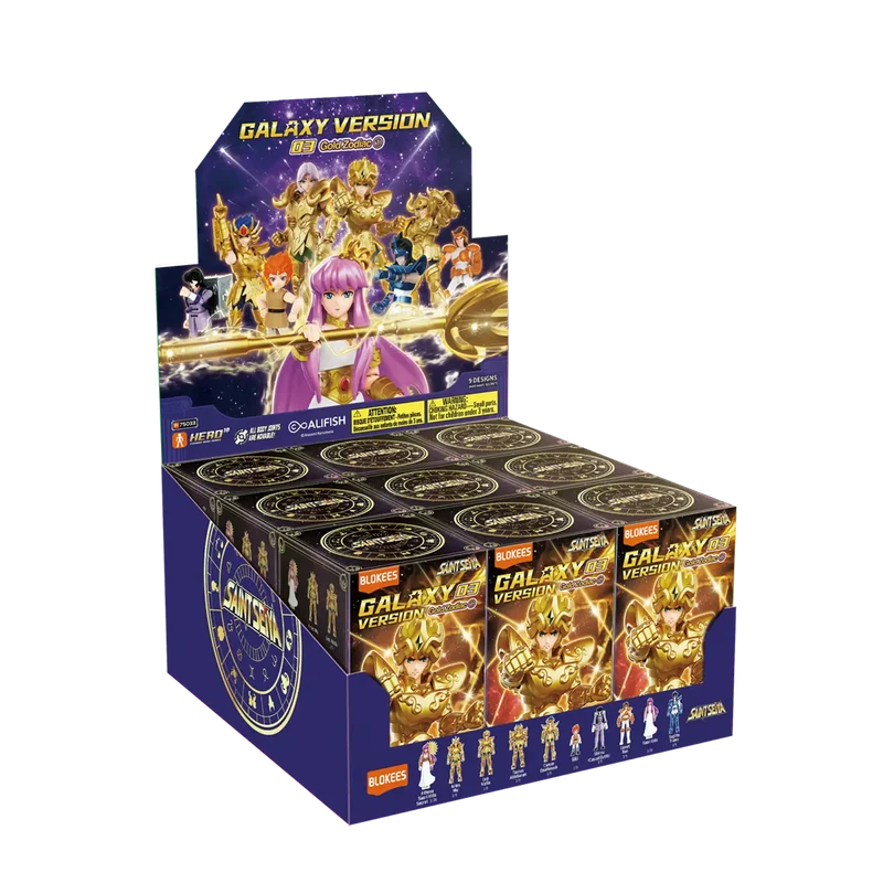 Blokees Saint Seiya Galaxy Series: 03 Gold Zodiac Unitario 75033