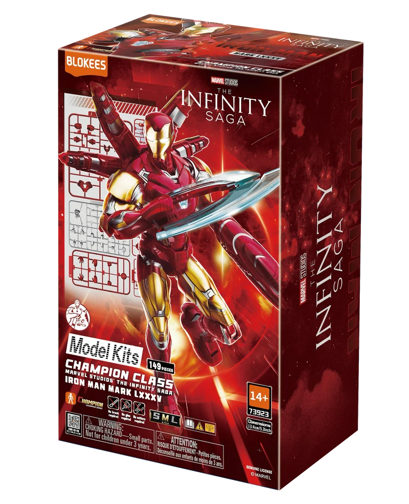 Blokees Marvel Infinity Saga Champion Class: Ironman Mark LXXXV 73923